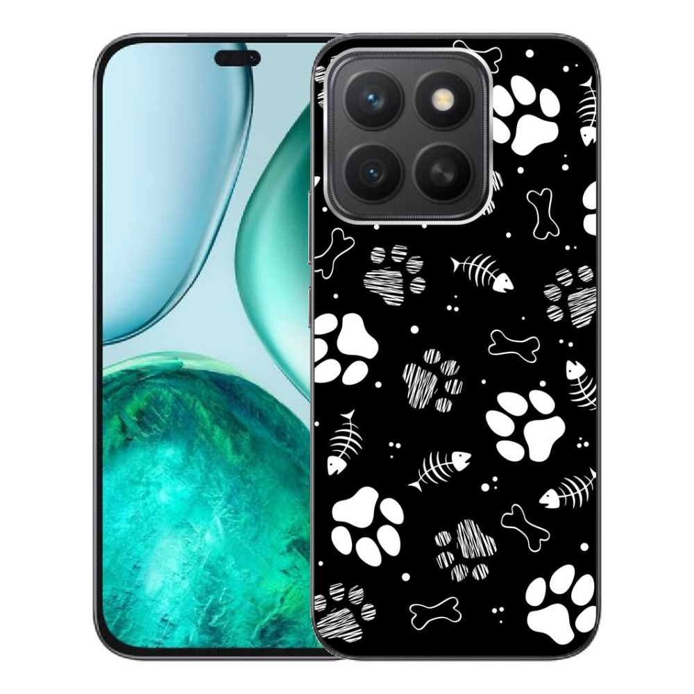 Gélový kryt mmCase na Honor X8c - psie labky