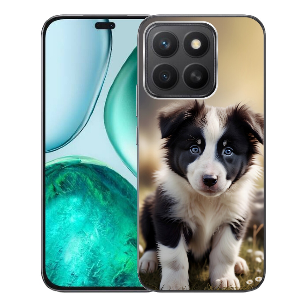 Gélový kryt mmCase na Honor X8c - roztomilá border kólia