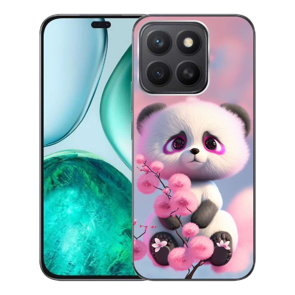 Gélový kryt mmCase na Honor X8c - roztomilá panda 1
