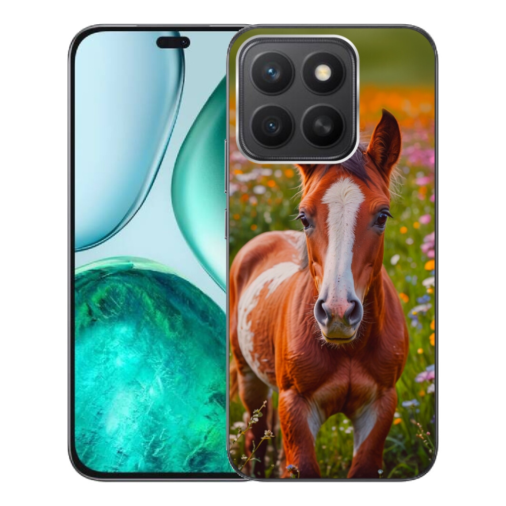 Gélový kryt mmCase na Honor X8c - roztomilé žriebä