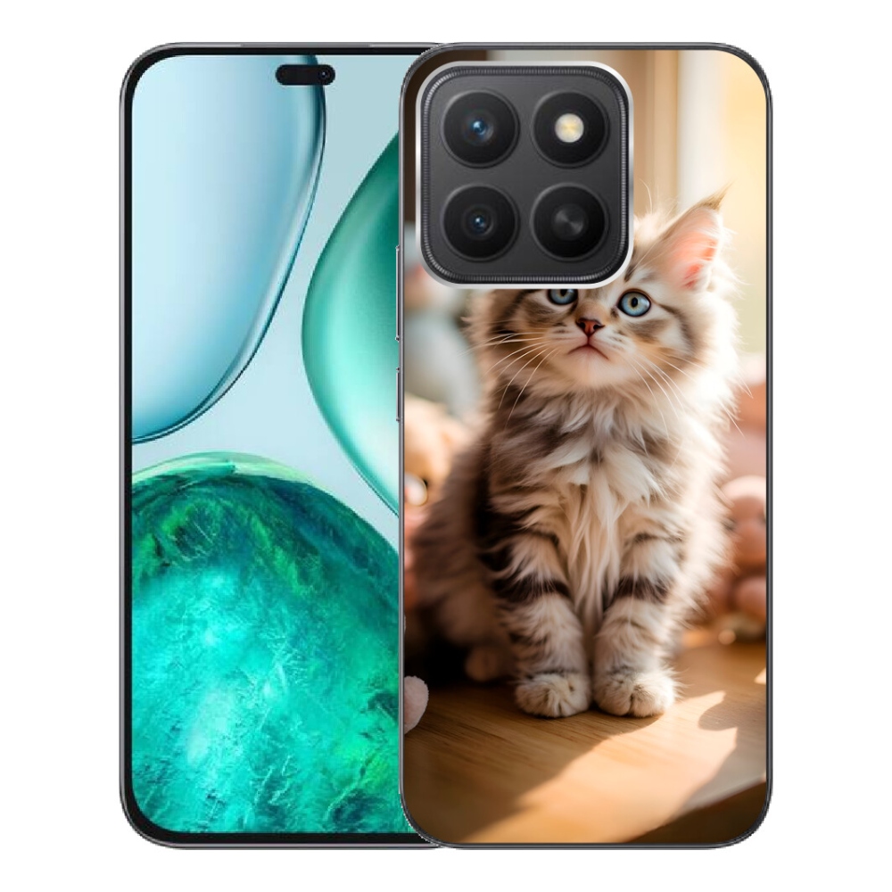 Gélový kryt mmCase na Honor X8c - roztomilé mačiatko 10