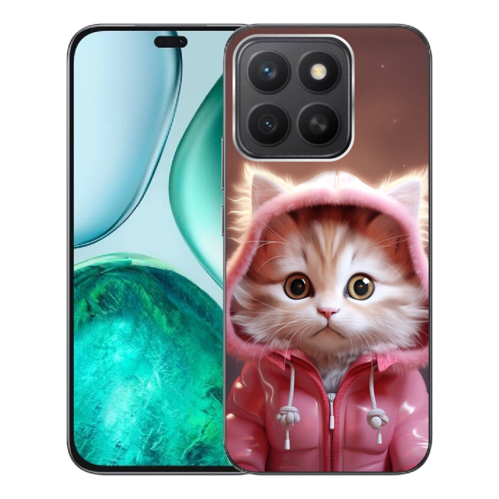 Gélový kryt mmCase na Honor X8c - roztomilé mačiatko 3