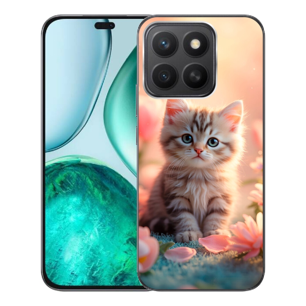 Gélový kryt mmCase na Honor X8c - roztomilé mačiatko 8