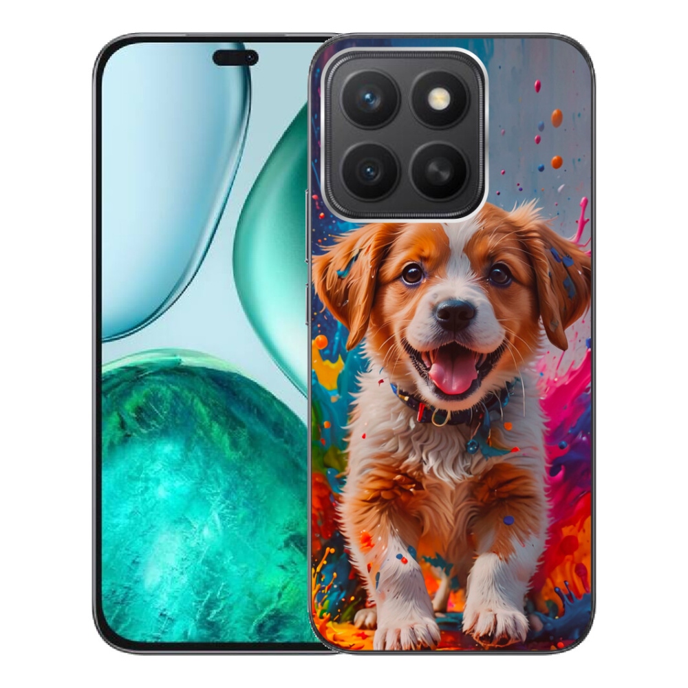 Gélový kryt mmCase na Honor X8c - roztomilé šteňa 3