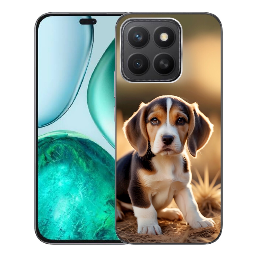 Gélový kryt mmCase na Honor X8c - roztomilý bígl