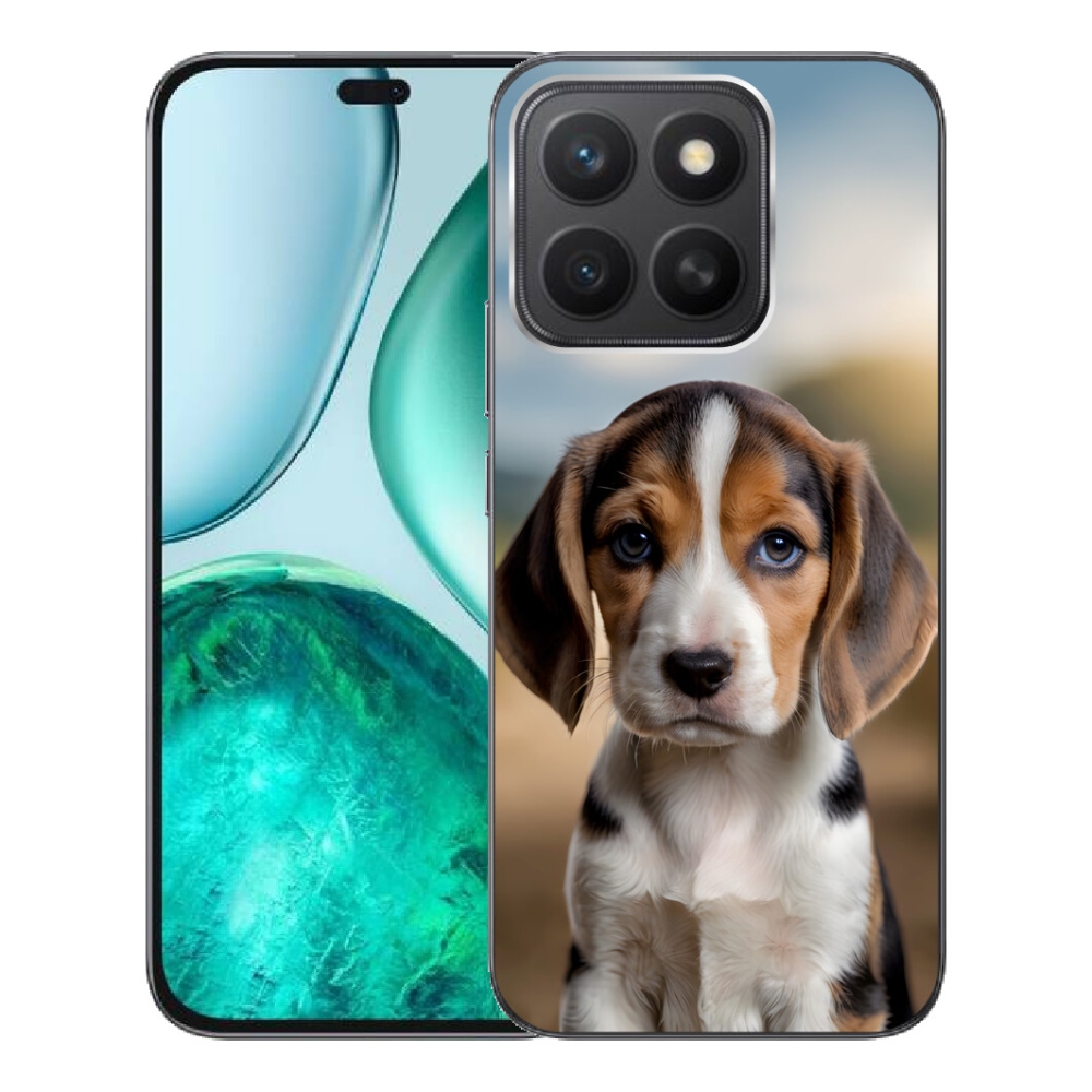 Gélový kryt mmCase na Honor X8c - roztomilý bígl