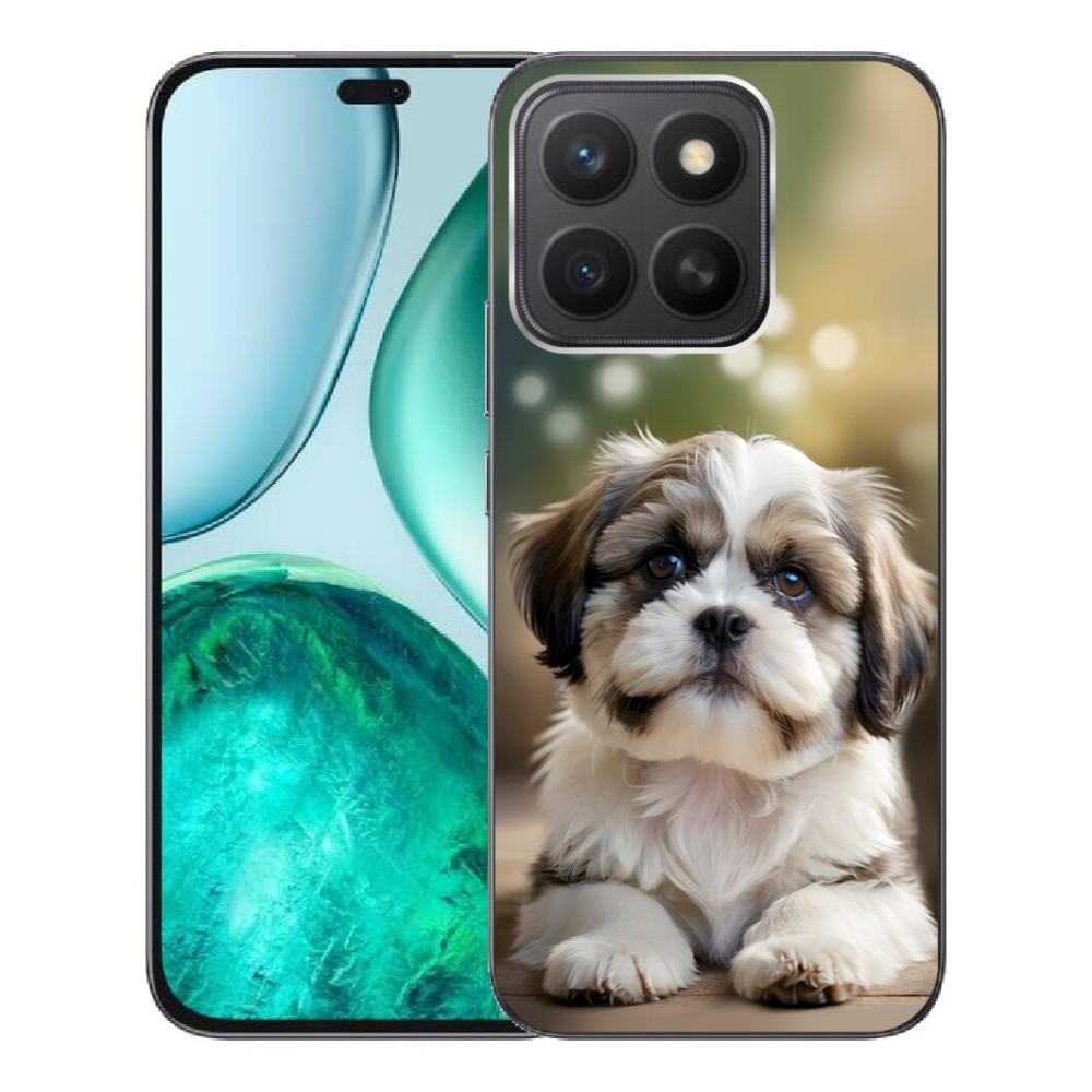 Gélový kryt mmCase na Honor X8c - roztomilý shih-tzu