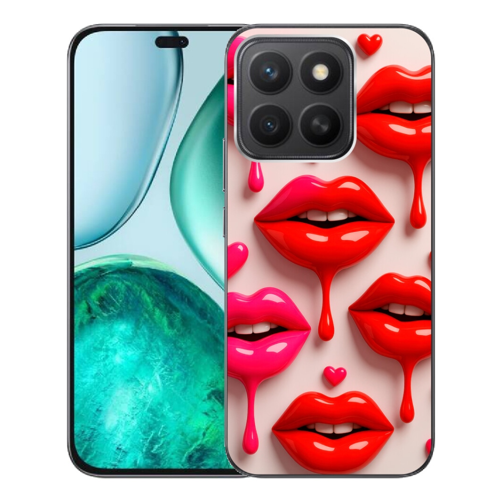 Gélový kryt mmCase na Honor X8c - pery 2