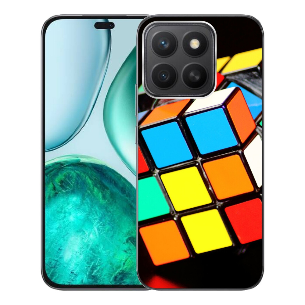 Gélový kryt mmCase na Honor X8c - rubikova kocka