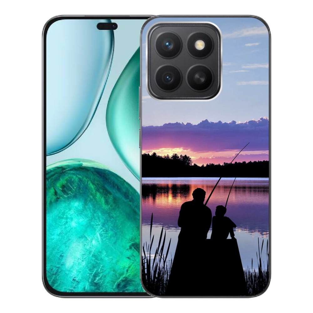 Gélový kryt mmCase na Honor X8c - rybárčenie 2