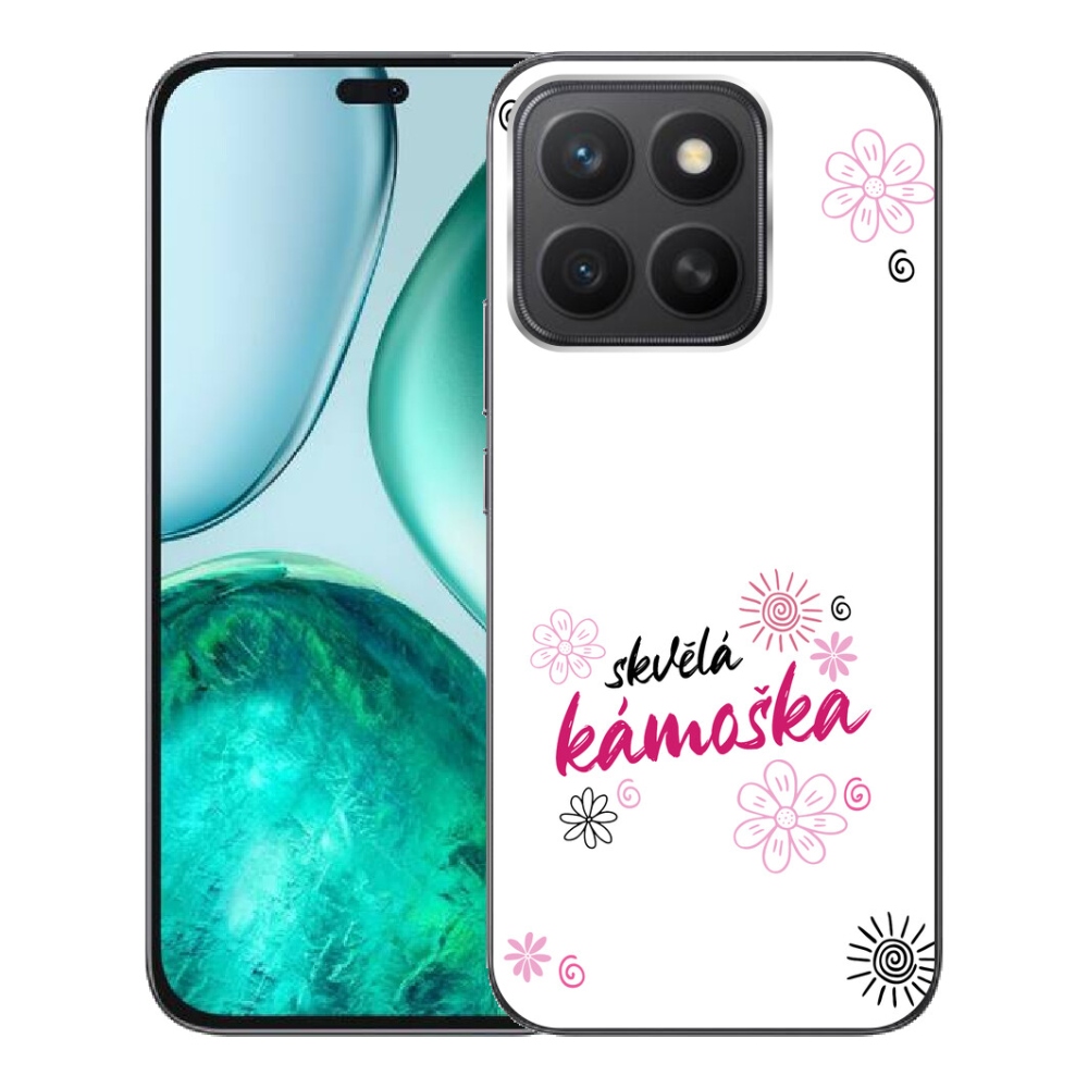 Gélový kryt mmCase na Honor X8c - skvelá kamoška biele pozadie