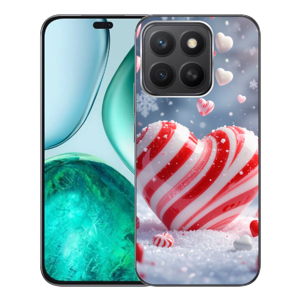 Gélový kryt mmCase na Honor X8c - sladké srdce