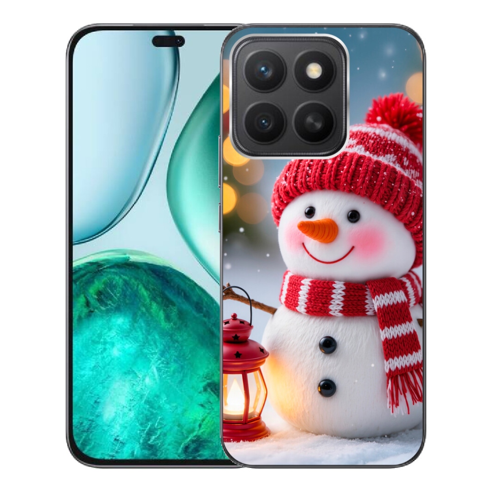 Gélový kryt mmCase na Honor X8c - snehuliak 2