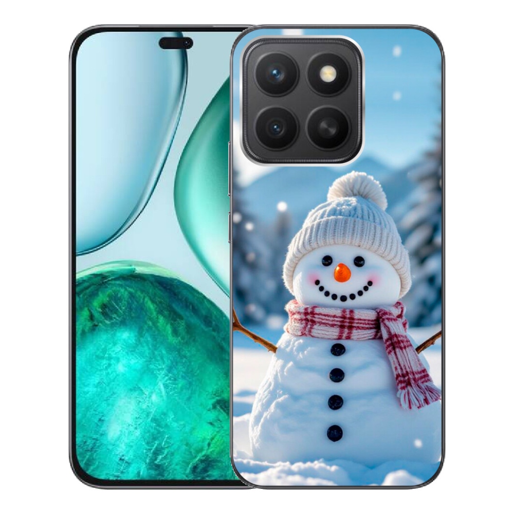 Gélový kryt mmCase na Honor X8c - snehuliak 3