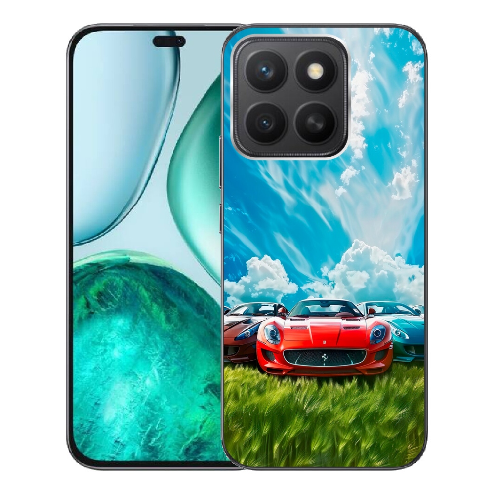 Gélový kryt mmCase na Honor X8c - športové vozidlá
