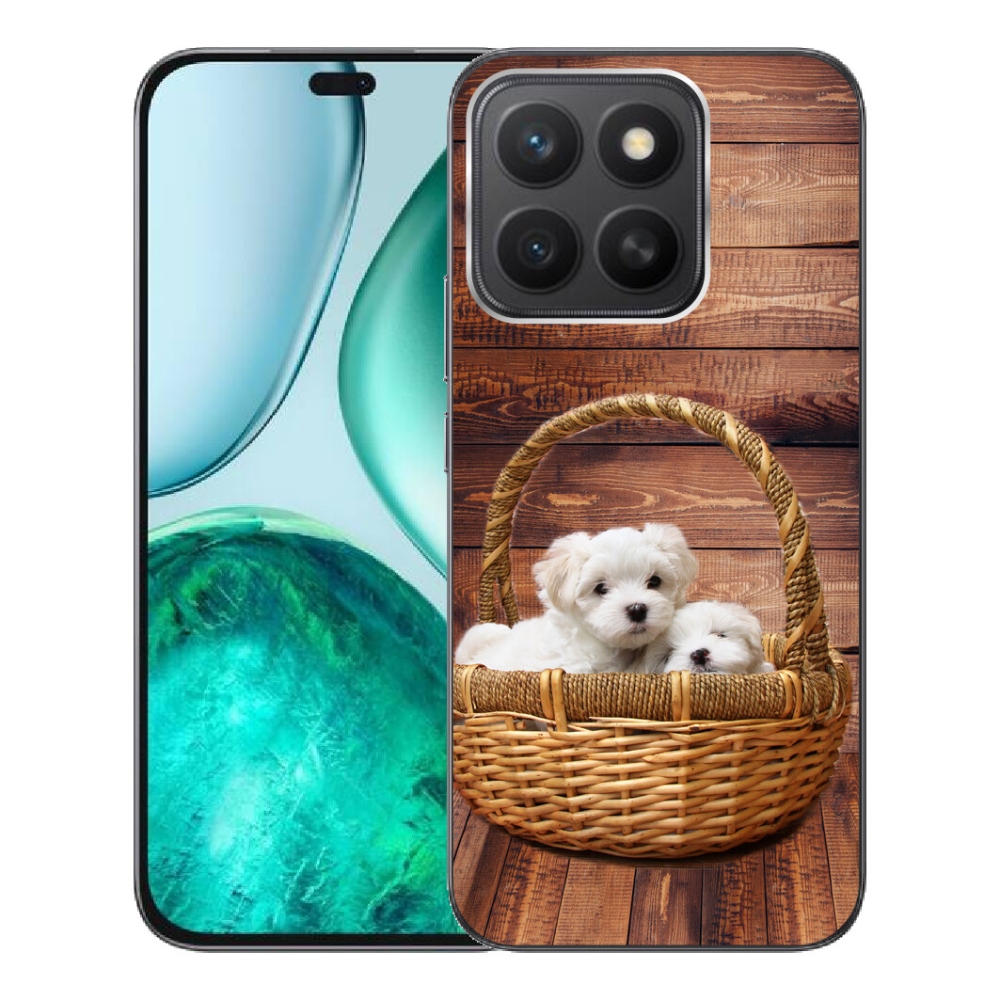 Gélový kryt mmCase na Honor X8c - šteniatka