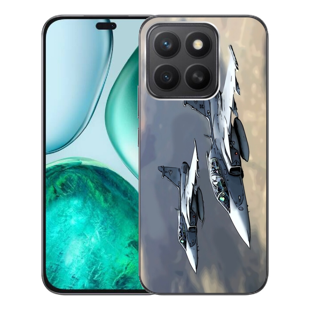 Gélový kryt mmCase na Honor X8c - stíhačky