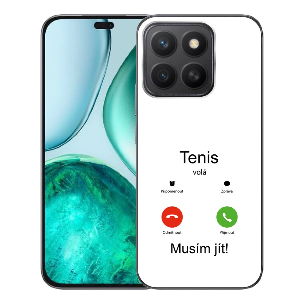 Gélový kryt mmCase na Honor X8c - tenis volá biele pozadie