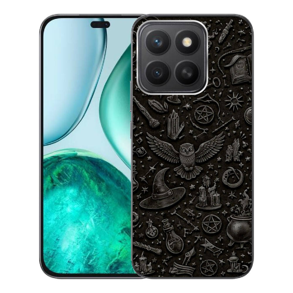 Gélový kryt mmCase na Honor X8c - tmavý magický svet
