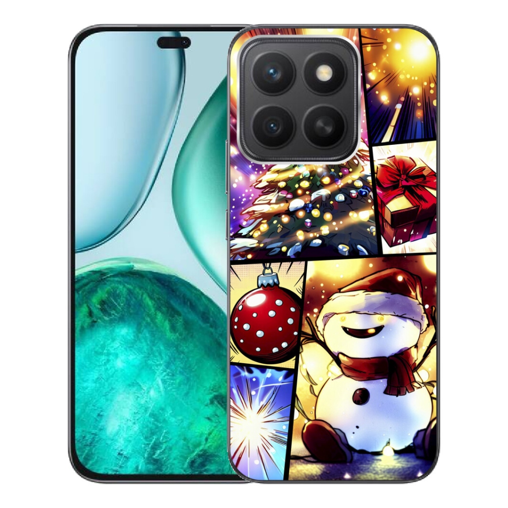 Gélový kryt mmCase na Honor X8c - vianočné motívy 1