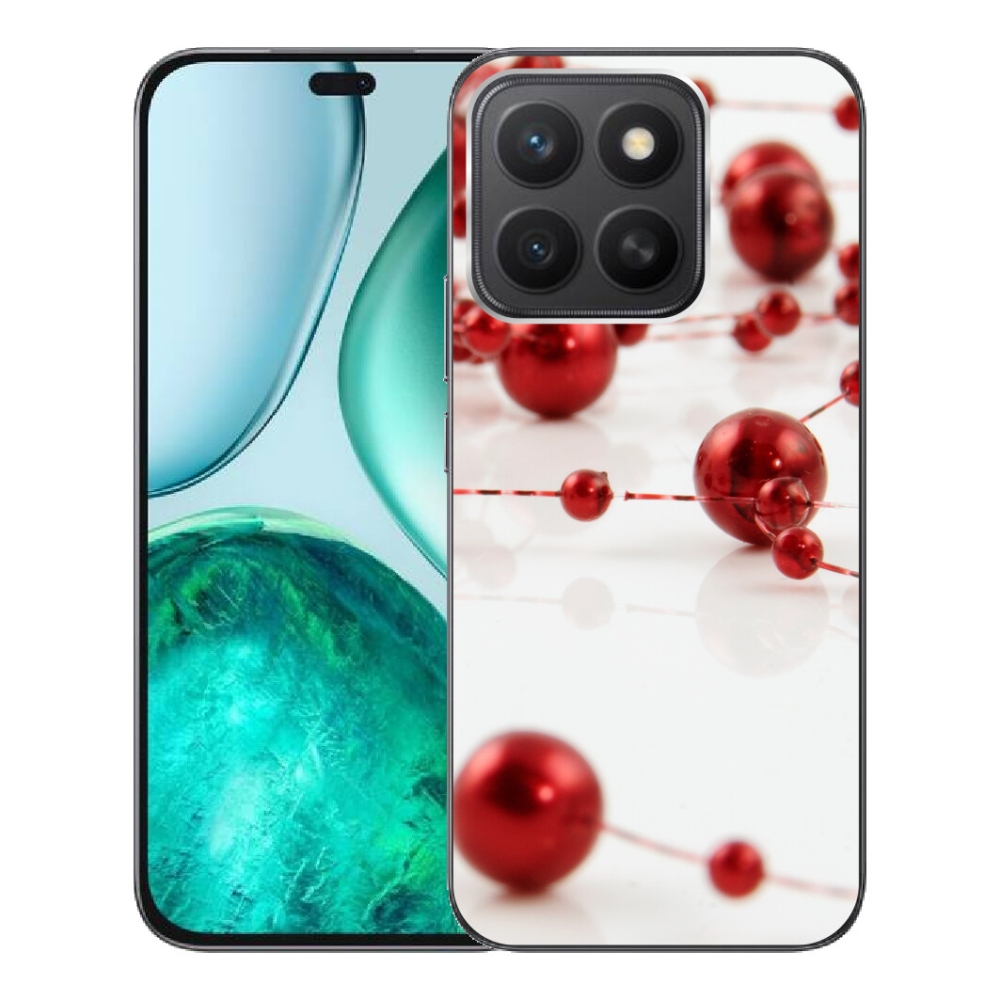 Gélový kryt mmCase na Honor X8c - vianočná reťaz