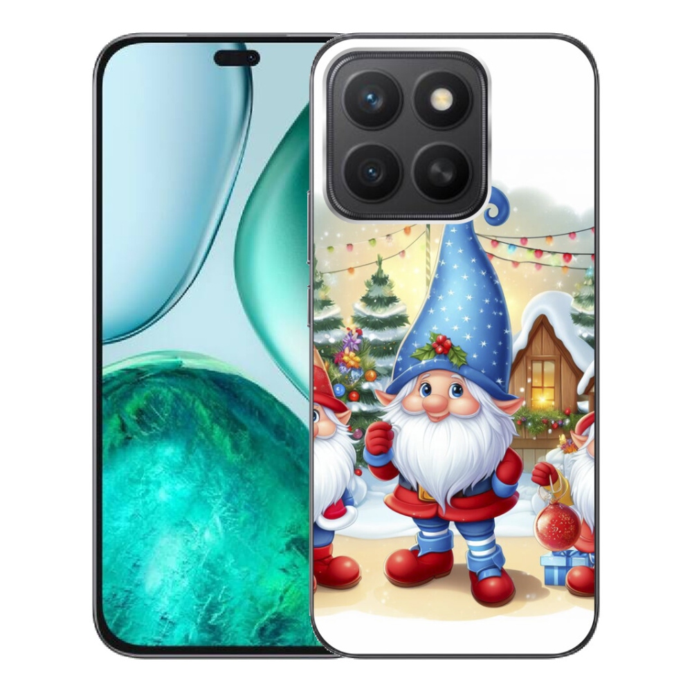Gélový kryt mmCase na Honor X8c - vianočné škriatkovia