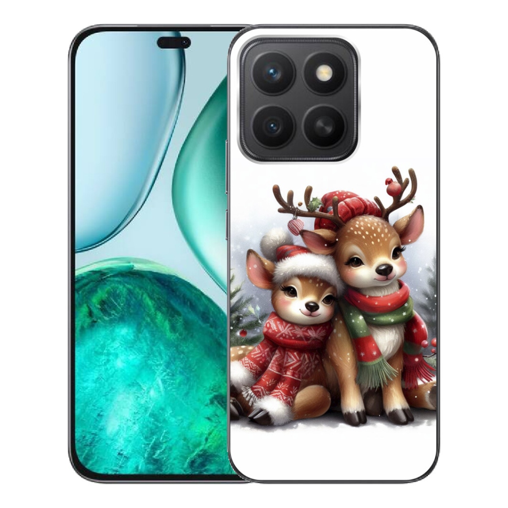 Gélový kryt mmCase na Honor X8c - vianočné soby