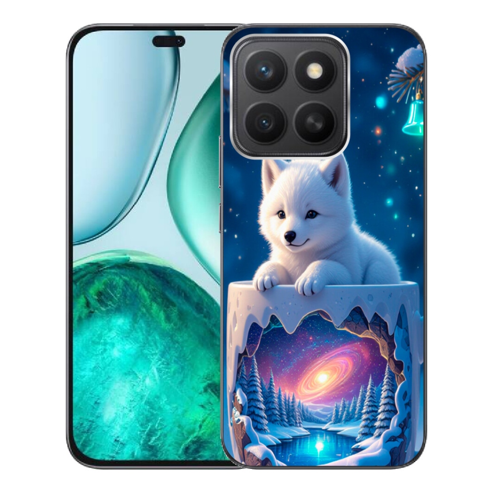 Gélový kryt mmCase na Honor X8c - vianočné šteňa