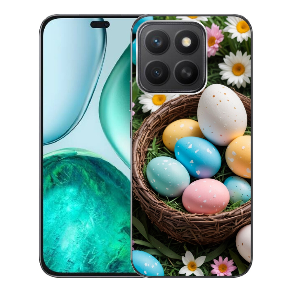 Gélový kryt mmCase na Honor X8c - veľkonočné vajíčka 2