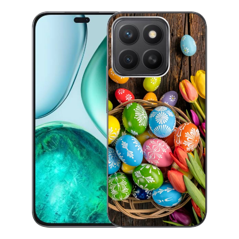 Gélový kryt mmCase na Honor X8c - veľkonočné vajíčka