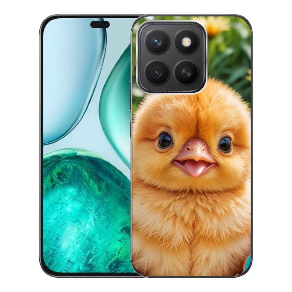 Gélový kryt mmCase na Honor X8c - veselé kuriatko