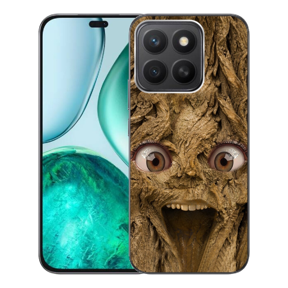 Gélový kryt mmCase na Honor X8c - veselý strom s očami
