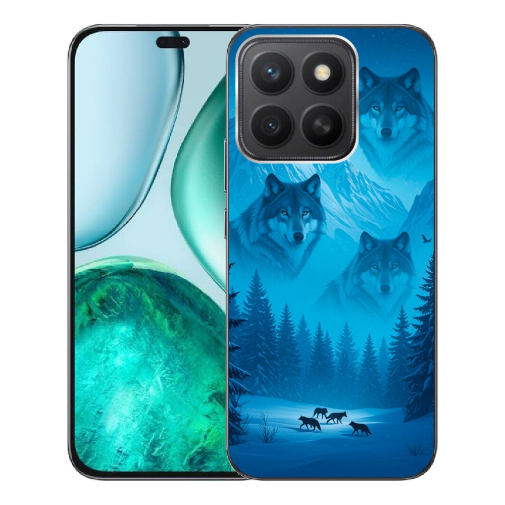 Gélový kryt mmCase na Honor X8c - vlčia svorka