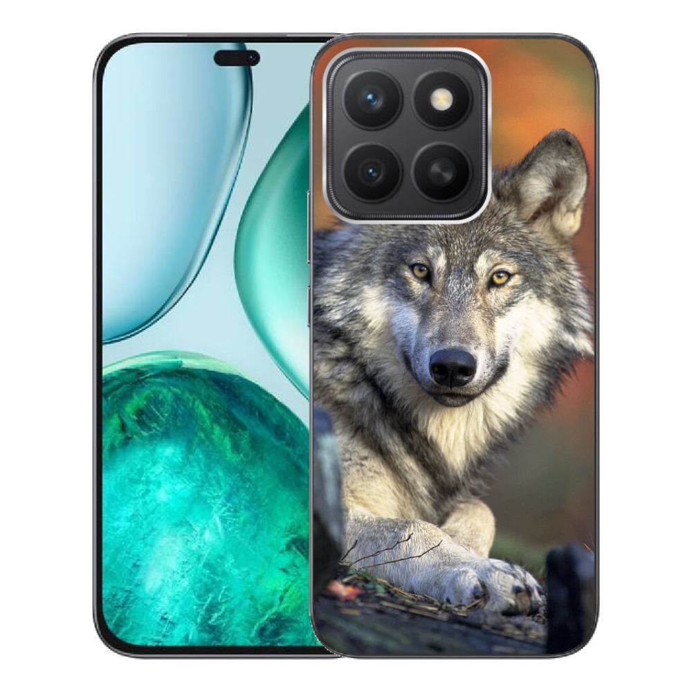 Gélový kryt mmCase na Honor X8c - vlk
