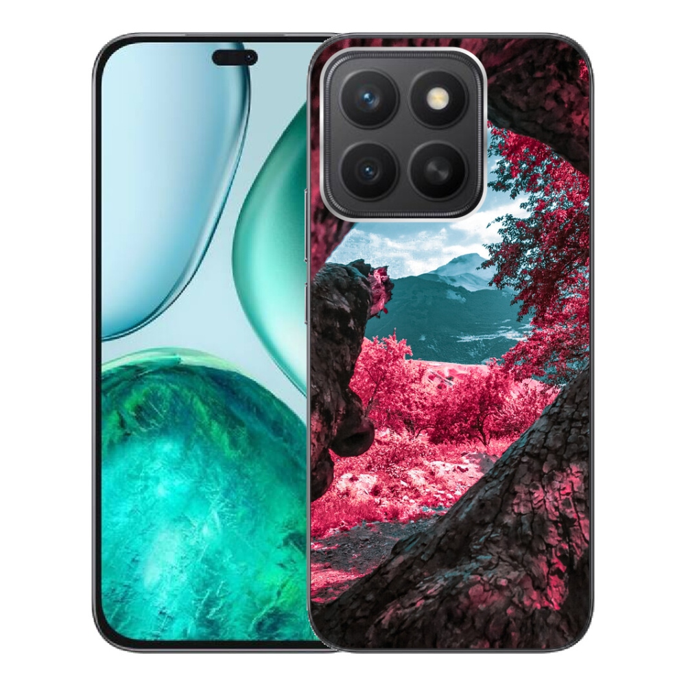 Gélový kryt mmCase na Honor X8c - výhľad na hory