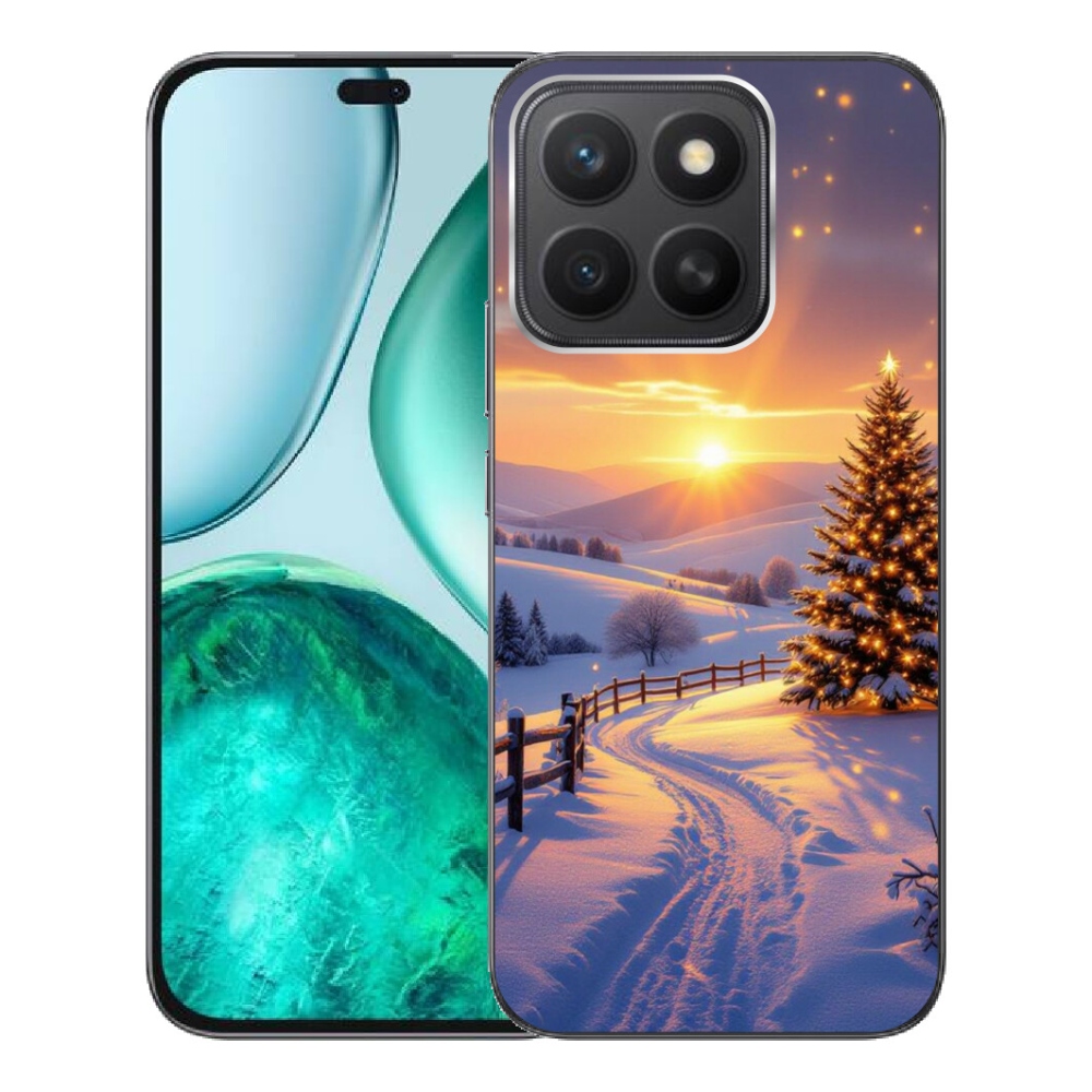 Gélový kryt mmCase na Honor X8c - zimná krajina