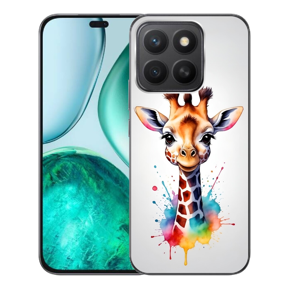 Gélový kryt mmCase na Honor X8c - žirafa 1