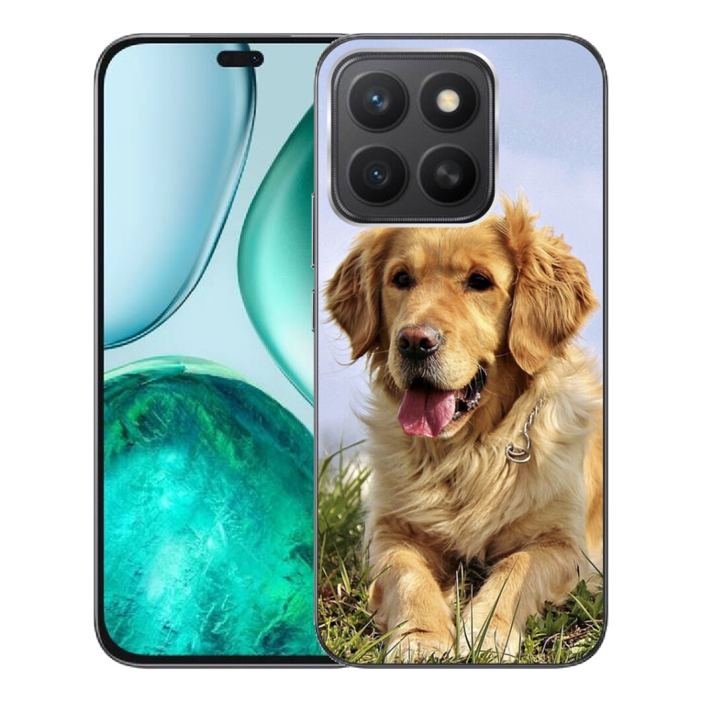 Gélový kryt mmCase na Honor X8c - zlatý retriever