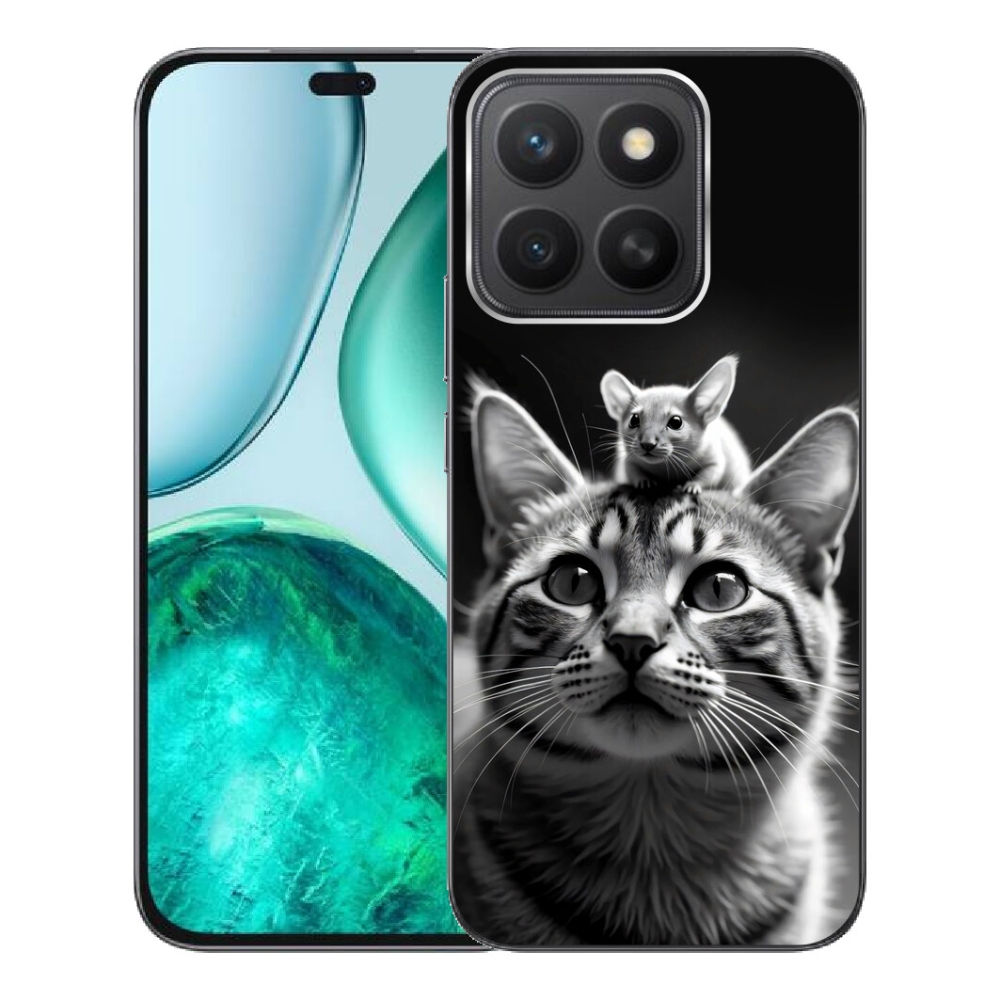 Gélový kryt mmCase na Honor X8c - zvieracie priateľstvo 2