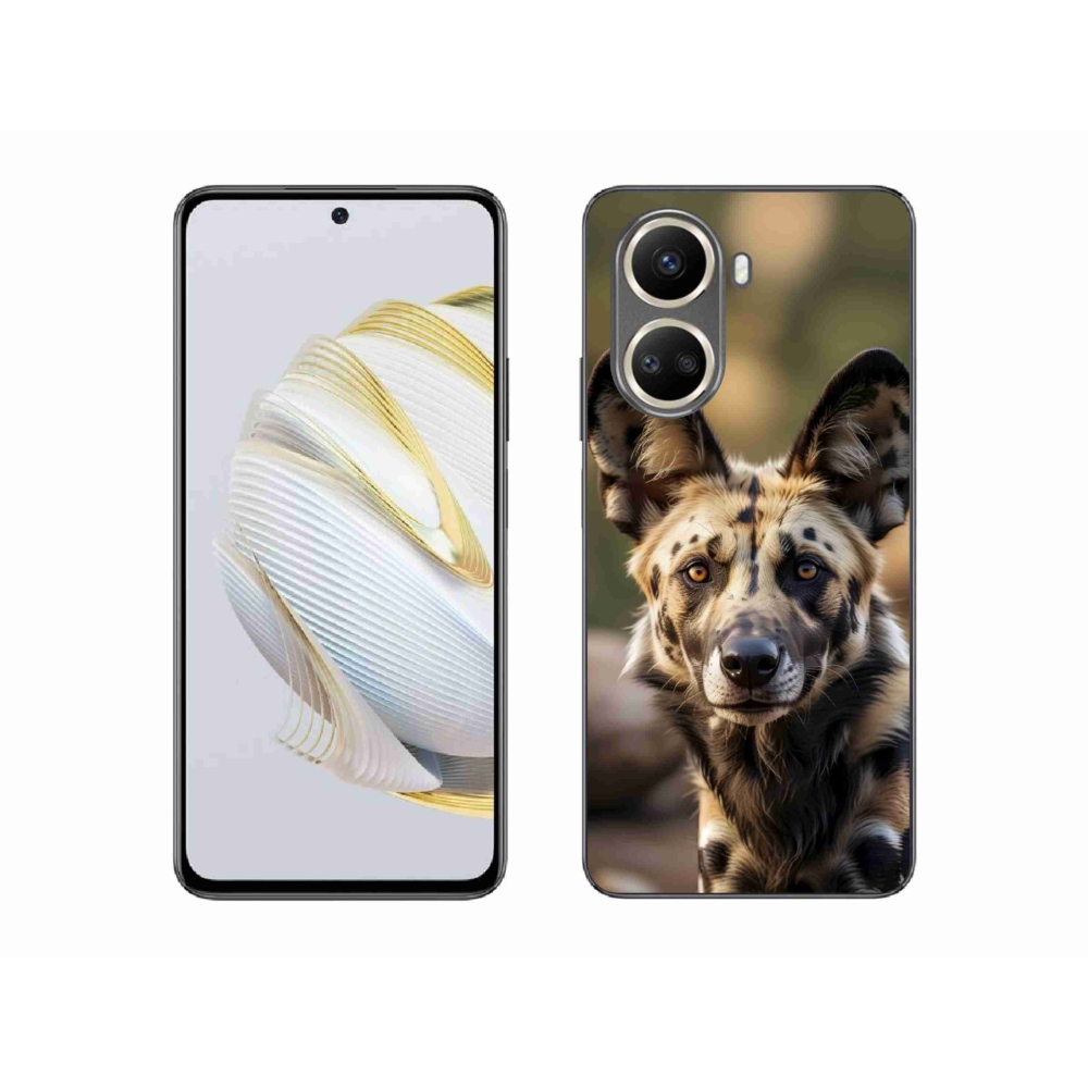 Gélový kryt mmCase na Huawei Nova 10 SE - africký divoký pes