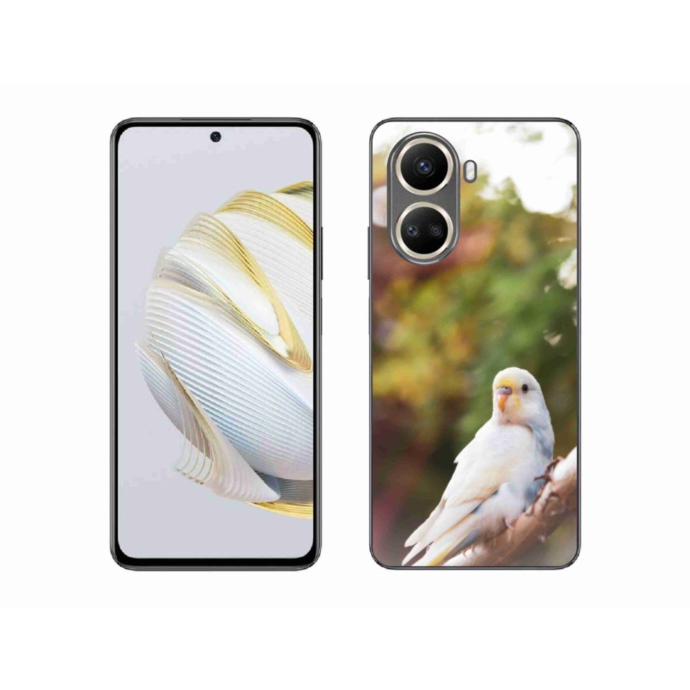 Gélový kryt mmCase na Huawei Nova 10 SE - andulka biela
