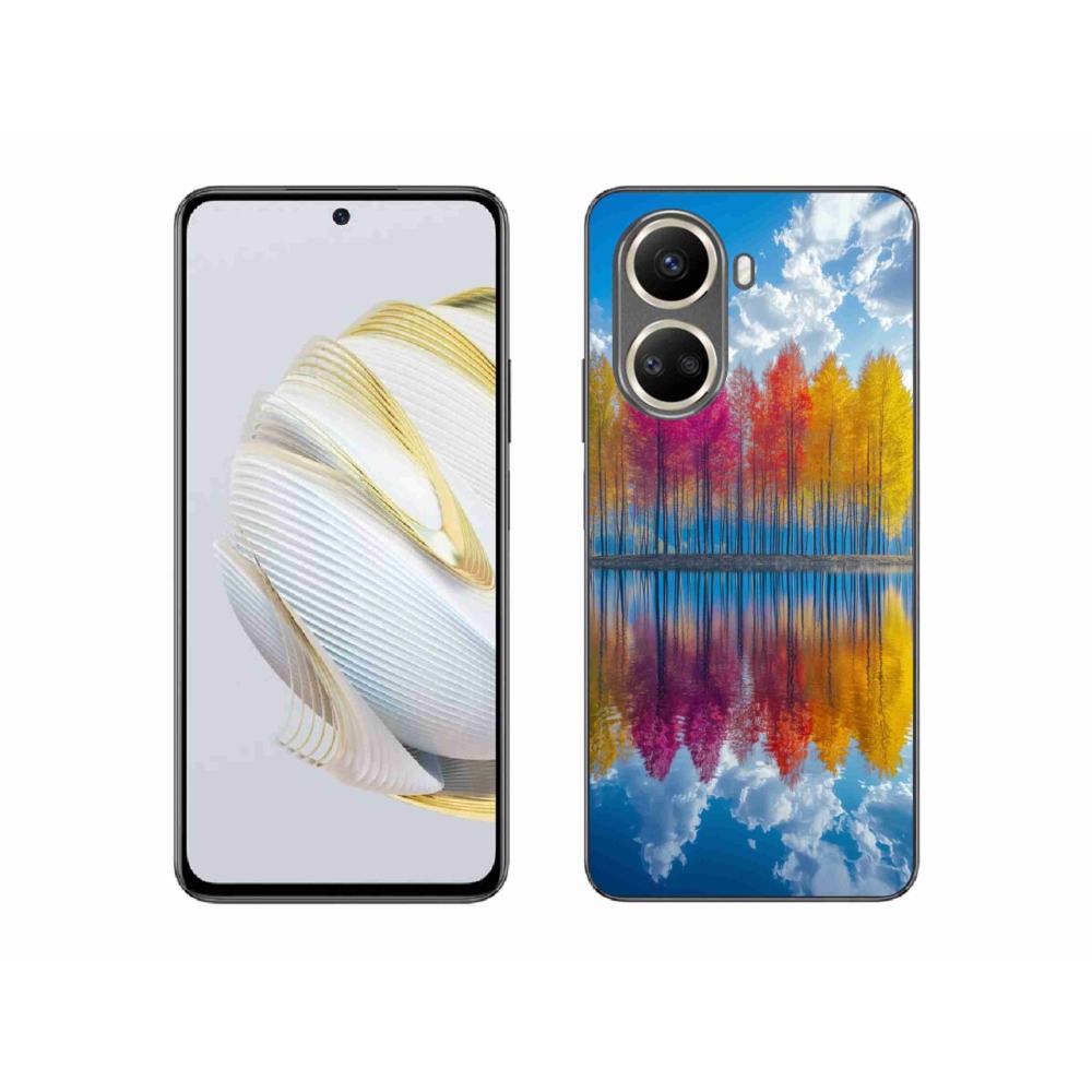 Gélový kryt mmCase na Huawei Nova 10 SE - farebné stromy