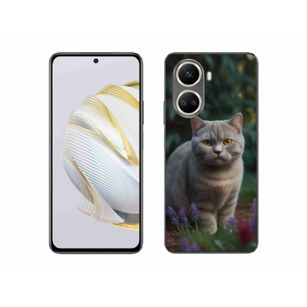 Gélový kryt mmCase na Huawei Nova 10 SE - britská mačka