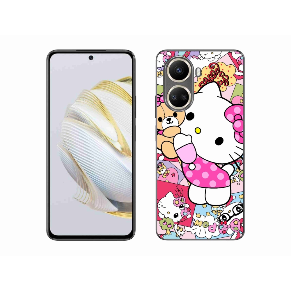 Gélový kryt mmCase na Huawei Nova 10 SE - cute kitty