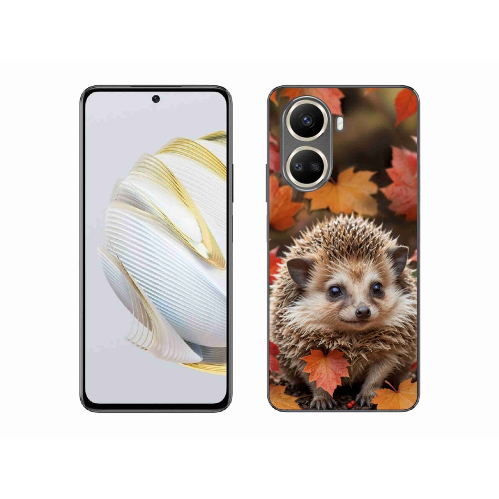 Gélový kryt mmCase na Huawei Nova 10 SE - ježko v lístii