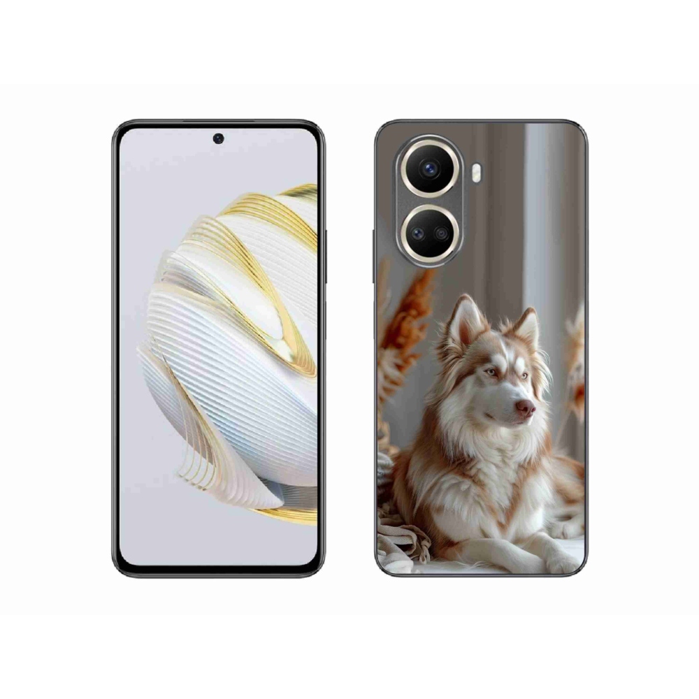 Gélový kryt mmCase na Huawei Nova 10 SE - pokojný sibírsky husky