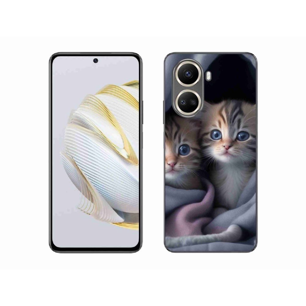 Gélový kryt mmCase na Huawei Nova 10 SE - mačacie duo 2