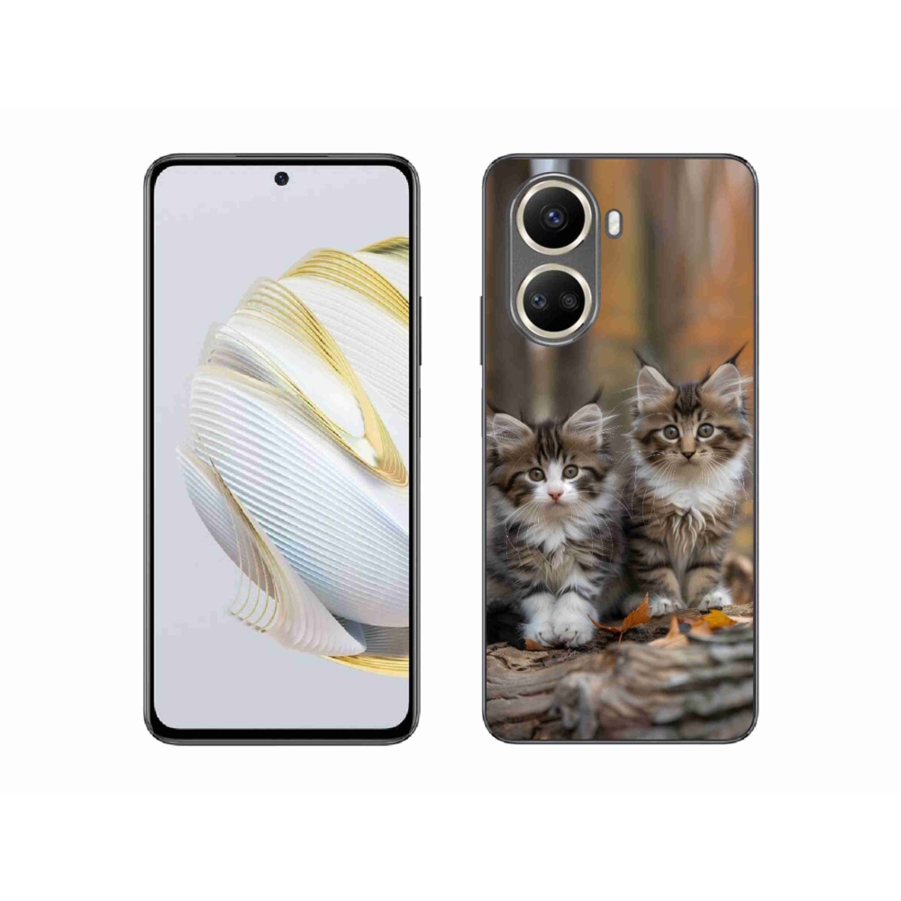 Gélový kryt mmCase na Huawei Nova 10 SE - mačacie duo 3
