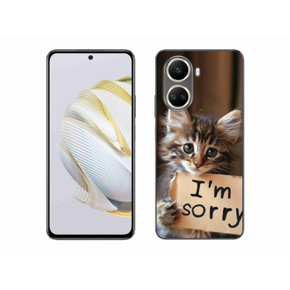 Gélový kryt mmCase na Huawei Nova 10 SE - mačacie ospravedlnenie