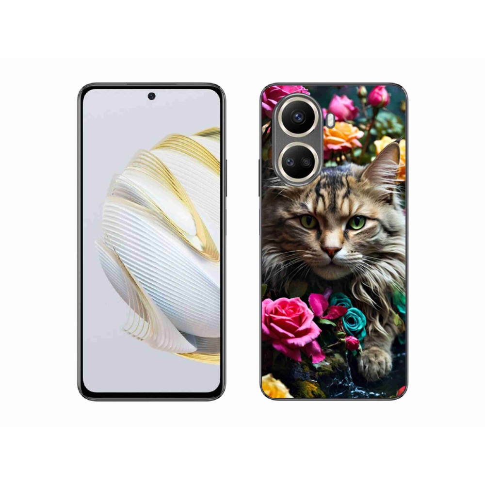 Gélový kryt mmCase na Huawei Nova 10 SE - mačacie pohľad 2